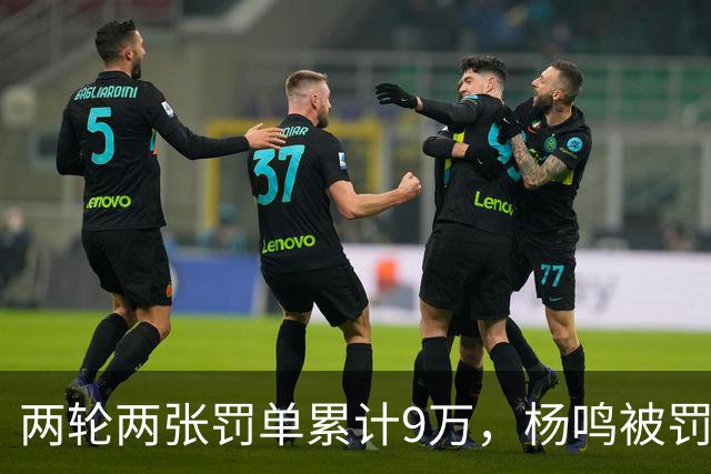 两轮两张罚单累计9万，杨鸣被罚下后还吃5万